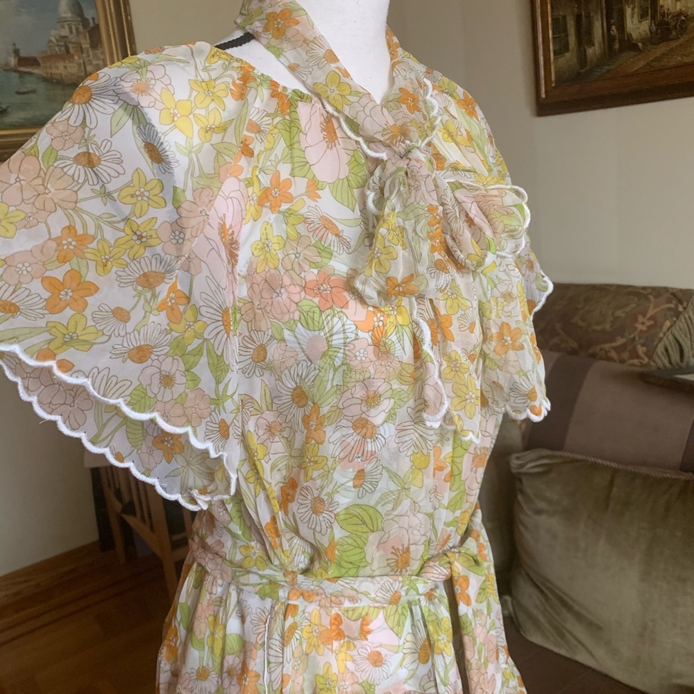 Zimmermann floral women’s long dress Sz 2 SzM/L